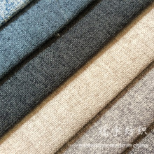 Linho-Toque decorativo do poliéster da tela de matéria têxtil do poliéster para o sofá